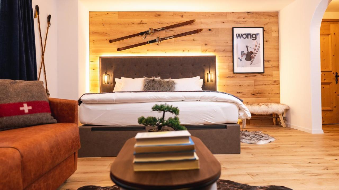 Wunderstay Alpine 16 Chic Studio Central Location Klosters Exterior photo